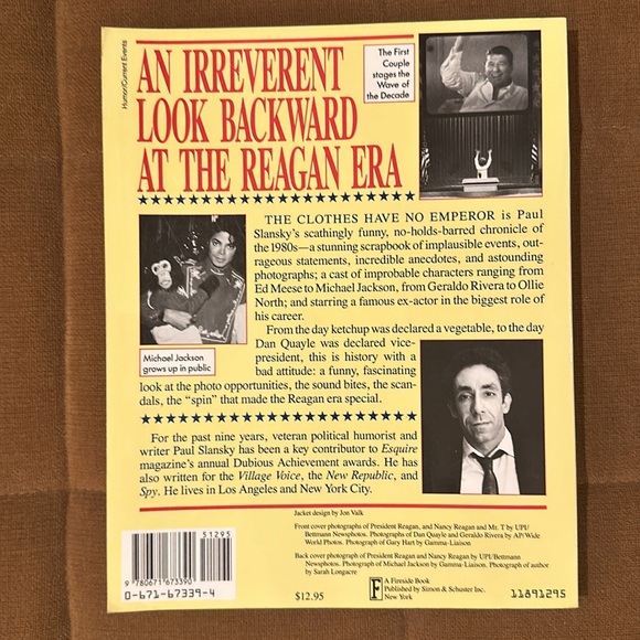 The Clothes Have No Emperor-A Chronicle of the American 80s Paperback Book - Picture 2 of 5